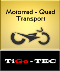 Motorrad Sperrgut Transport TiGo-TEC